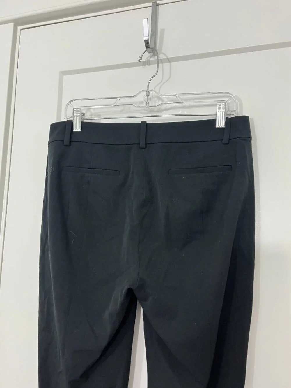 J.Crew Size 8 Black Tailored Ankle Trousers